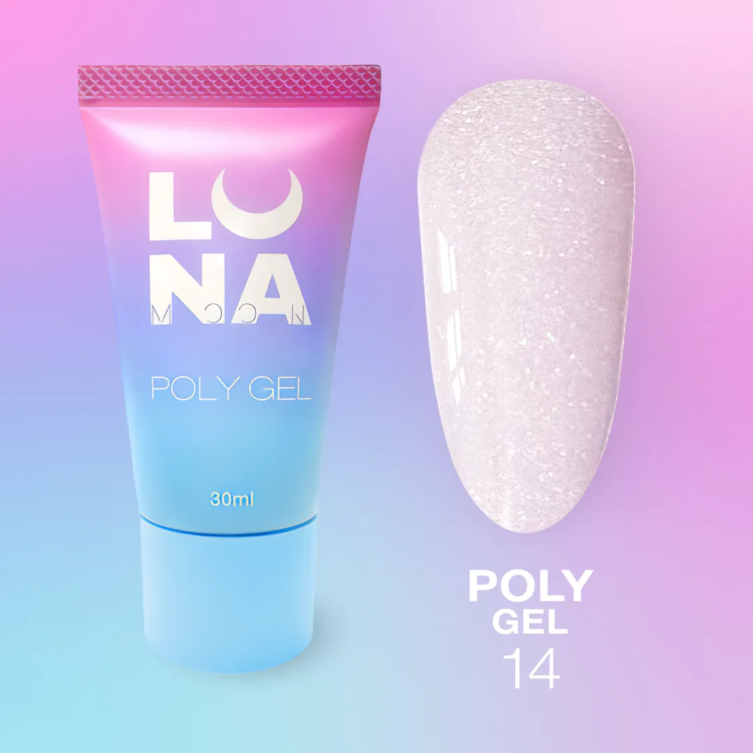 Полигель для наращивания LUNA Poly Gel №14, 30 мл
