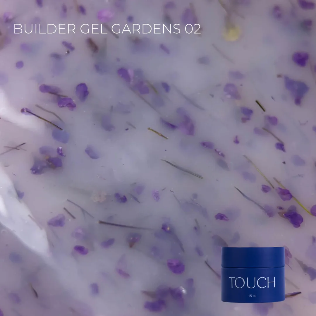 Гель Touch Builder gel Gardens №02, 15 мл