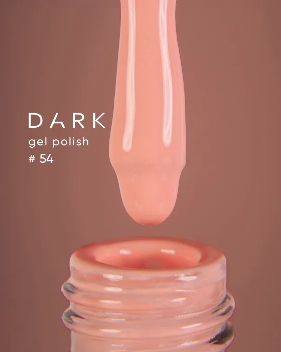Гель-лак Dark gel polish №54, 6 мл