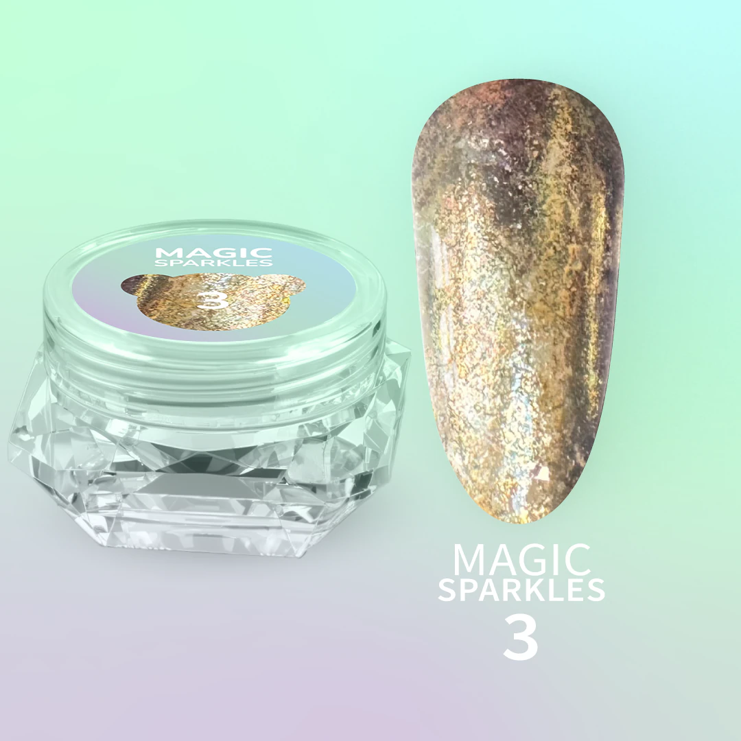 Сухі блискітки для нігтів You Are Cute Magic Sparkles №3, 0,2 г