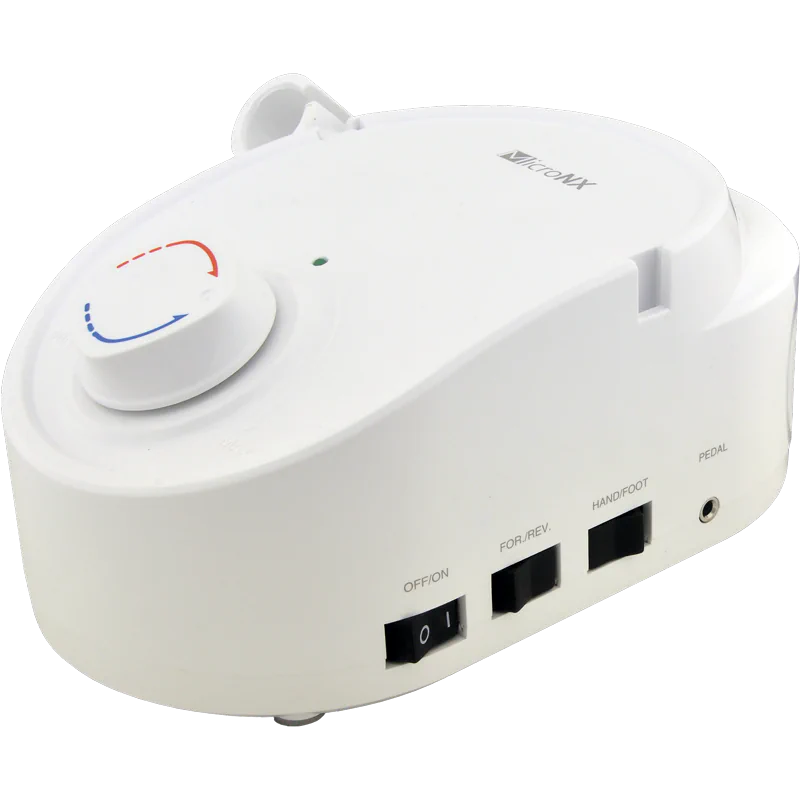 Фрезер для манікюру Micro-NX 201n білий ручка-170P