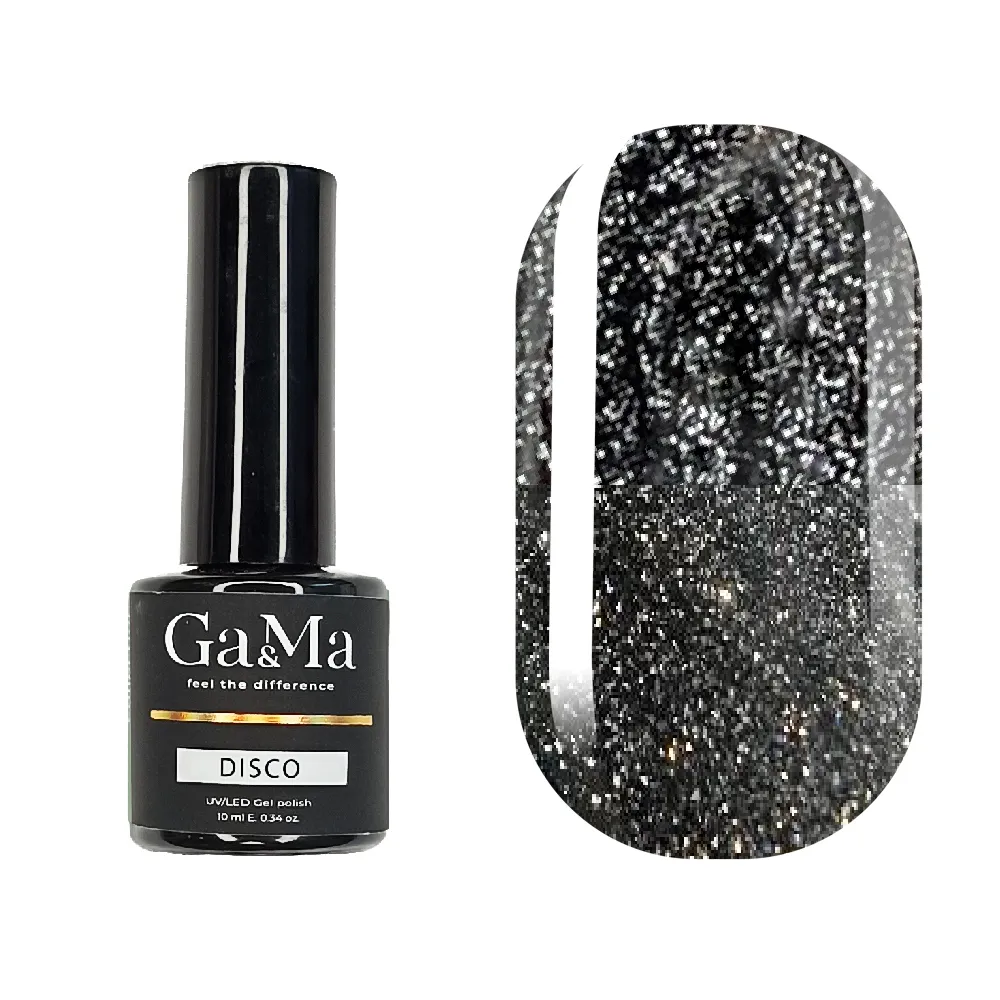 Гель-лак GÉMELY ex GA&MA Shine №13 светоотражающий, 10 мл