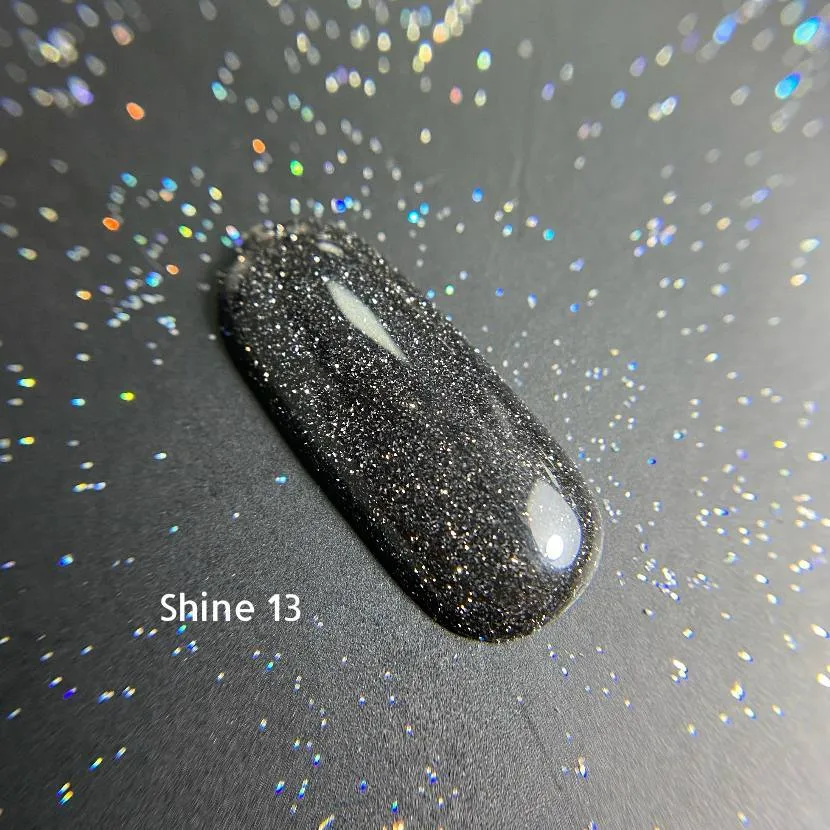 Гель-лак GÉMELY ex GA&MA Shine №13 светоотражающий, 10 мл