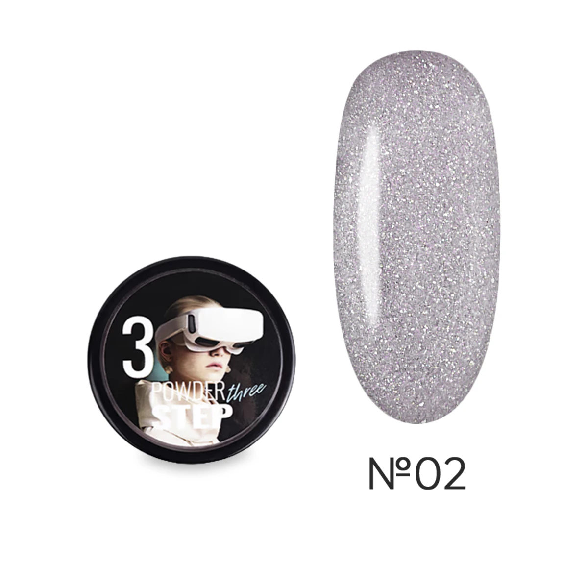 Діп пудра Nika Zemlyanikina Puff Step 3 powder №02, 20 г