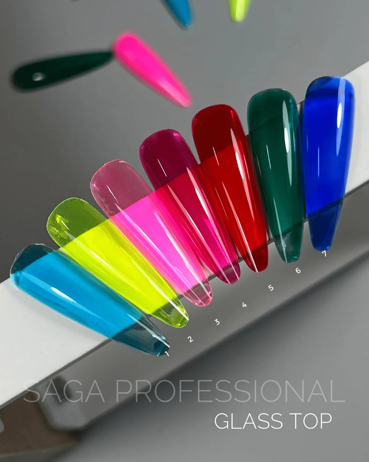 Топ Saga Professional Glass №7, 9 мл