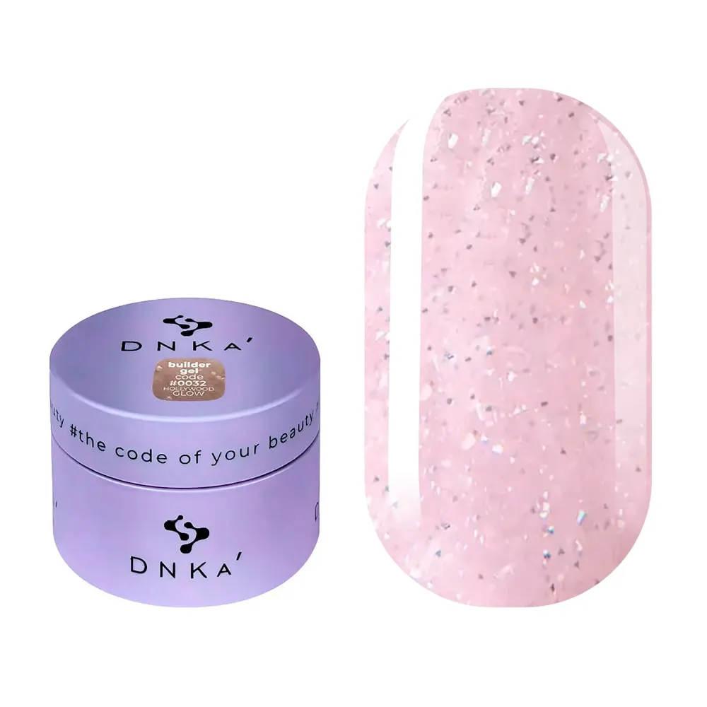 Гель DNKa Builder №32 Hollywood Glow, 30 ml