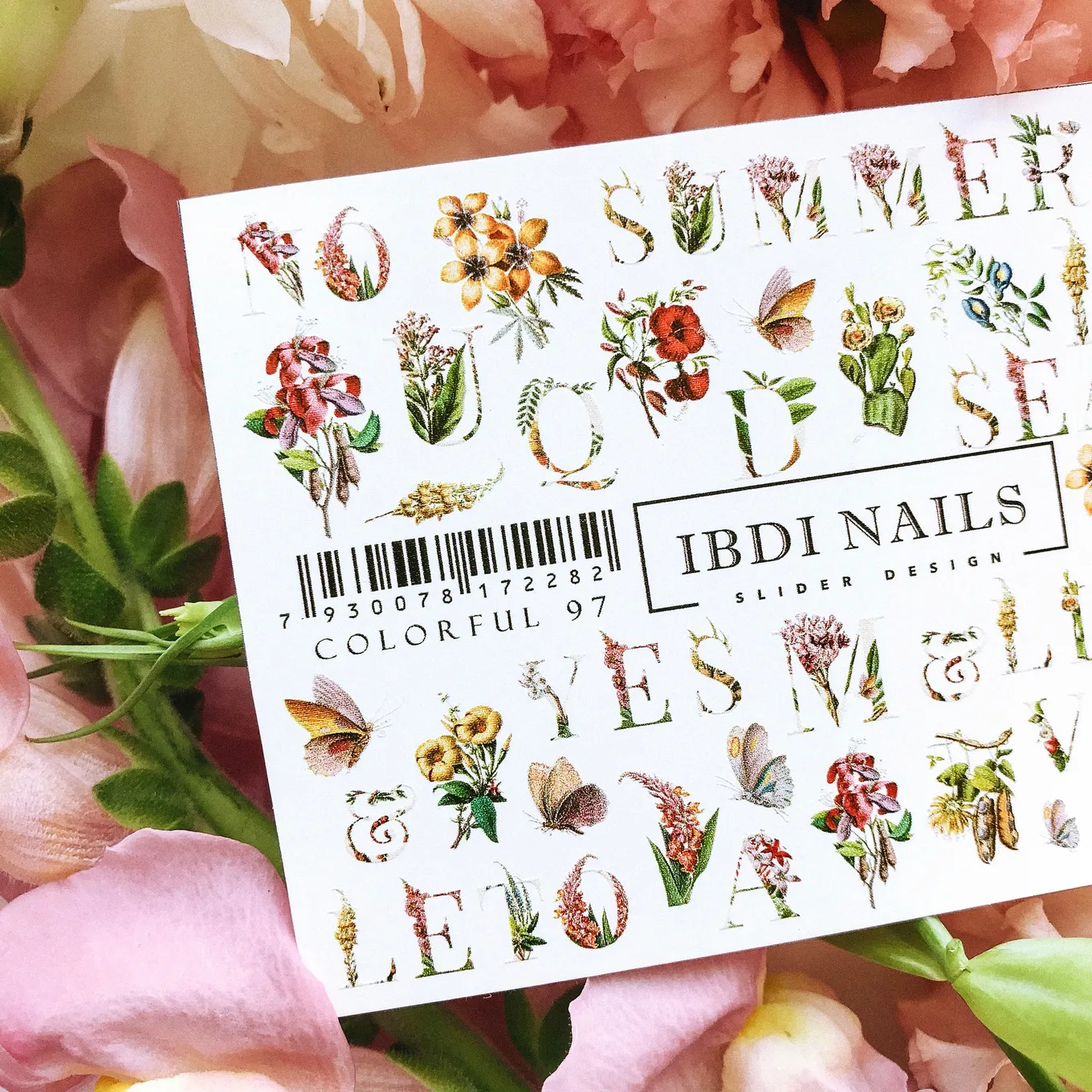 Слайдер-дизайн IBDI NAILS COLORFUL №097