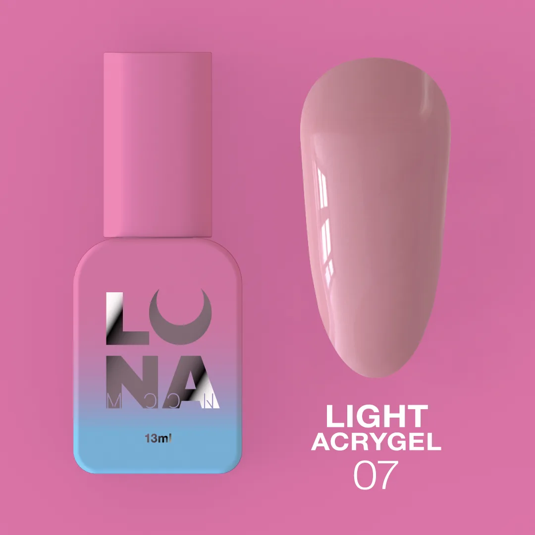 Акрил-гель LUNA Light Acrygel №7, 13 мл