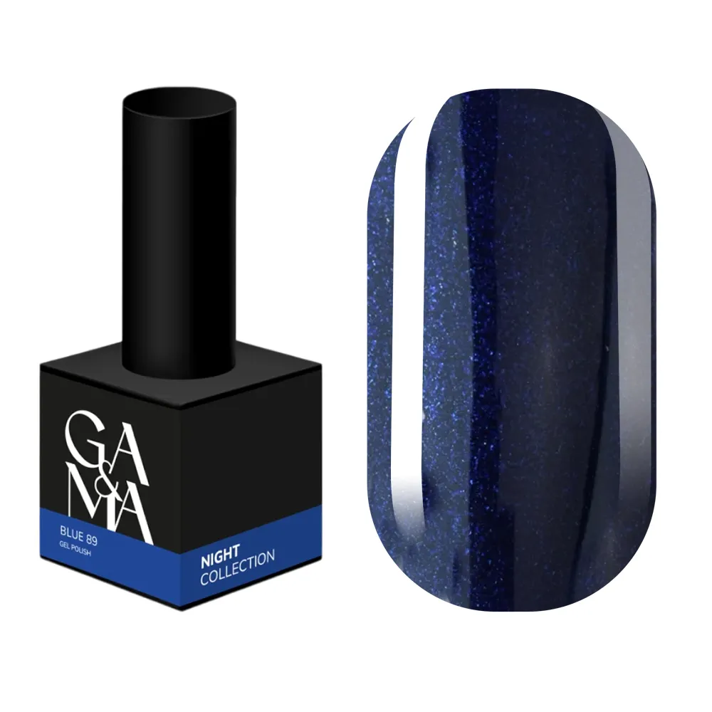 Гель-лак GÉMELY ex GA&MA 89 Blue, 10 мл