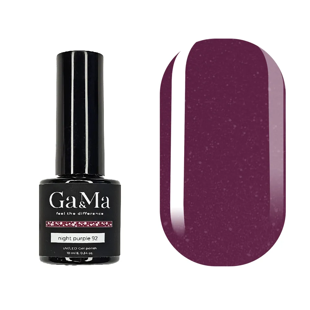 Гель-лак GÉMELY ex GA&MA 92 Purple, 10 мл