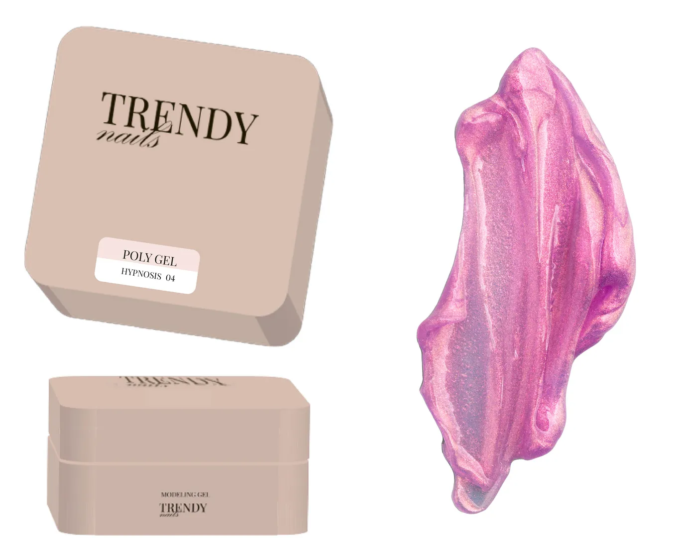 Trendy Nails PolyGel Hypnosis №4, 15 мл