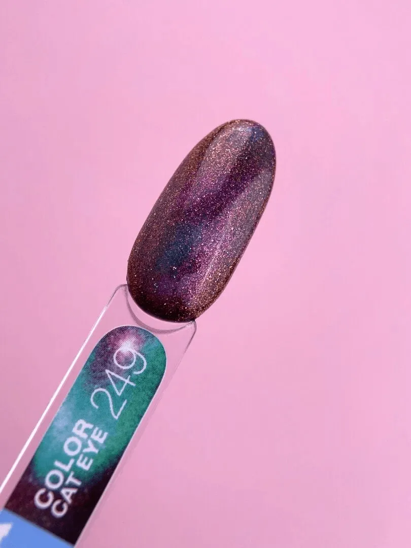 Гель-лак LUNA Color Cat Eye №249, 13ml