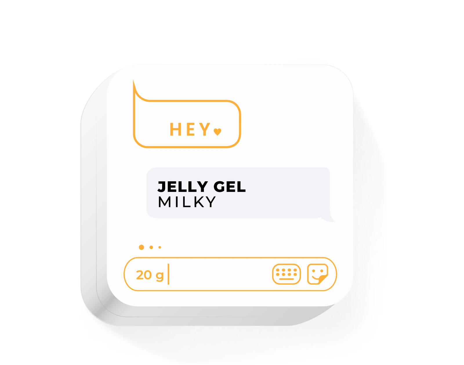 HELLO Jelly Gel "Milky", 20 g