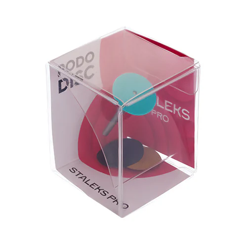Диск педикюрный пластиковый Staleks PODODISC EXPERT L со сменным файлом 180 грит 5 шт (20 мм)