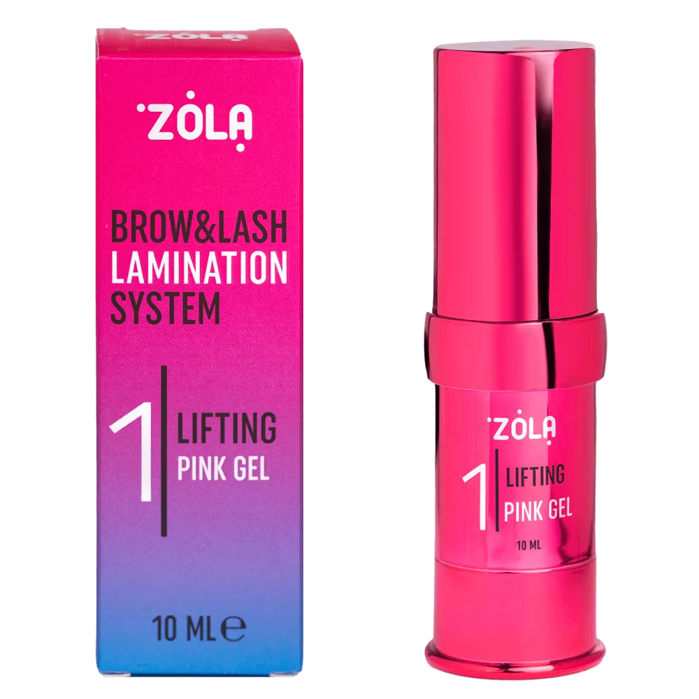 Состав для ламинирования ZOLA Color Lab 01 Lifting Pink gel