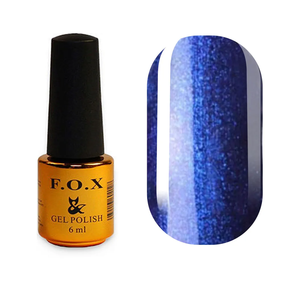 F.O.X gel-polish gold Pigment 143, 6 ml