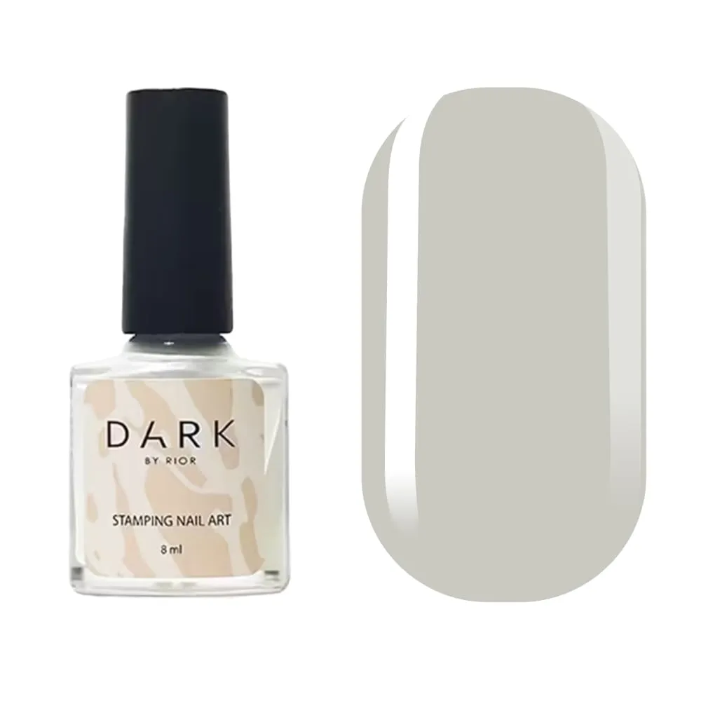 DARK Stamping polish світло-сірий №42, 8 мл
