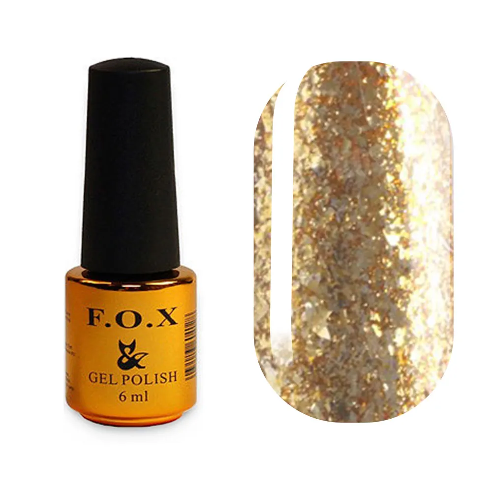 F.O.X гель-лак Gold Brilliance №006, 6 мл