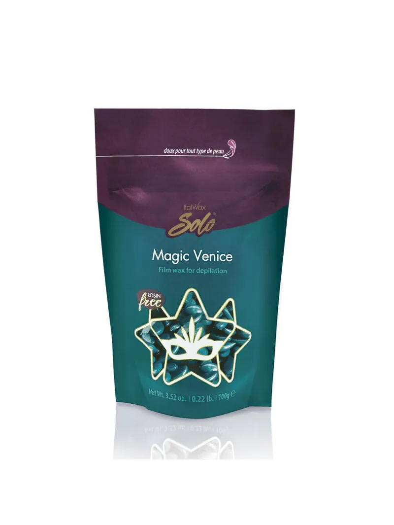 Гарячий плівковий віск у гранулах Italwax Solo - Magic Venice, 100 г