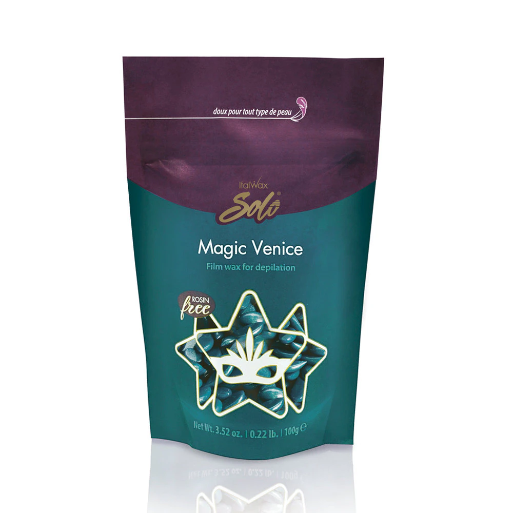 Гарячий плівковий віск у гранулах Italwax Solo - Magic Venice, 100 г