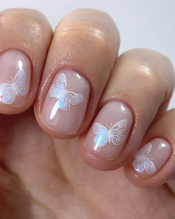 DARK Stamping polish блакитний хамелеон №46, 10 мл