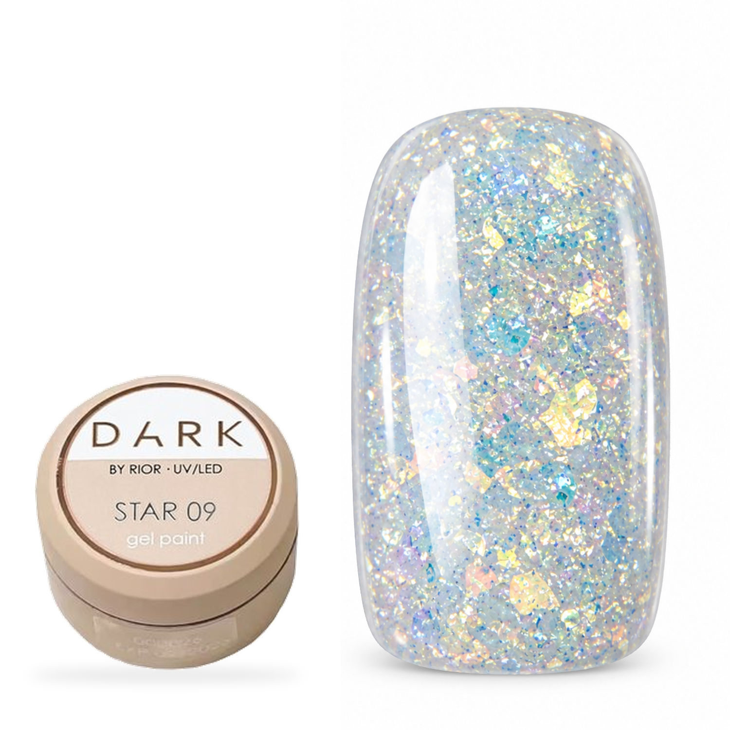 Гель-лак DARK Star №09, 5 гр