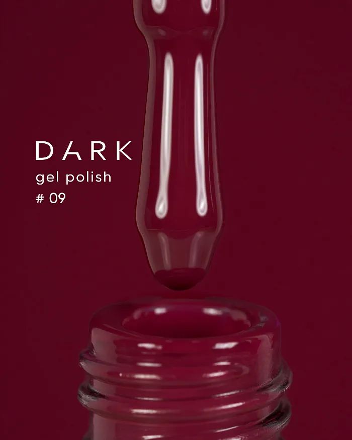 Гель-лак Dark gel polish №9, 6 мл
