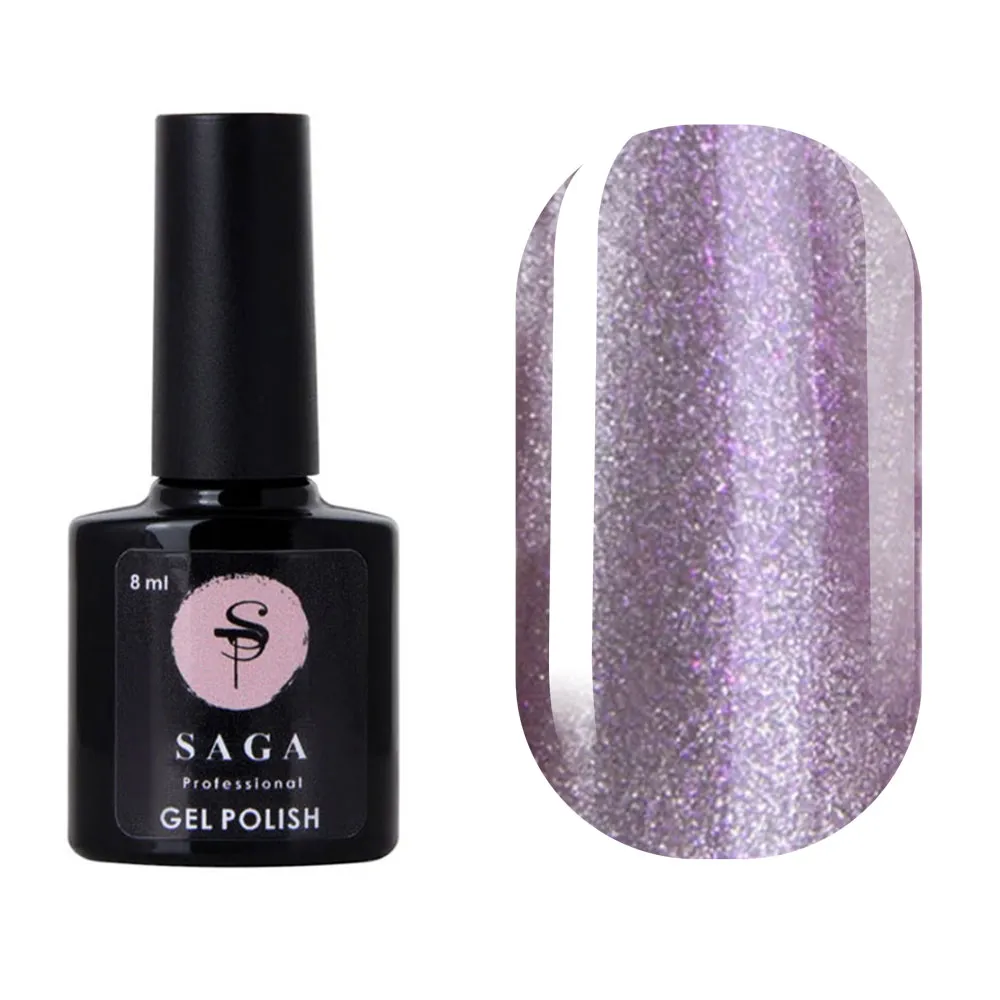Гель-лак Saga Professional Cat Shine №4, 8 мл