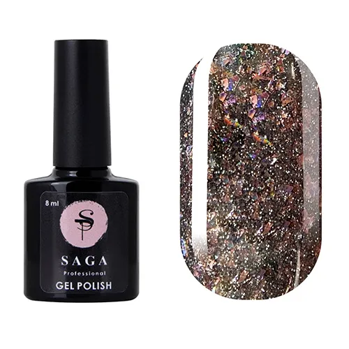 Гель-лак Saga Professional Fiery gel № 33 світловідбивний, 8 мл