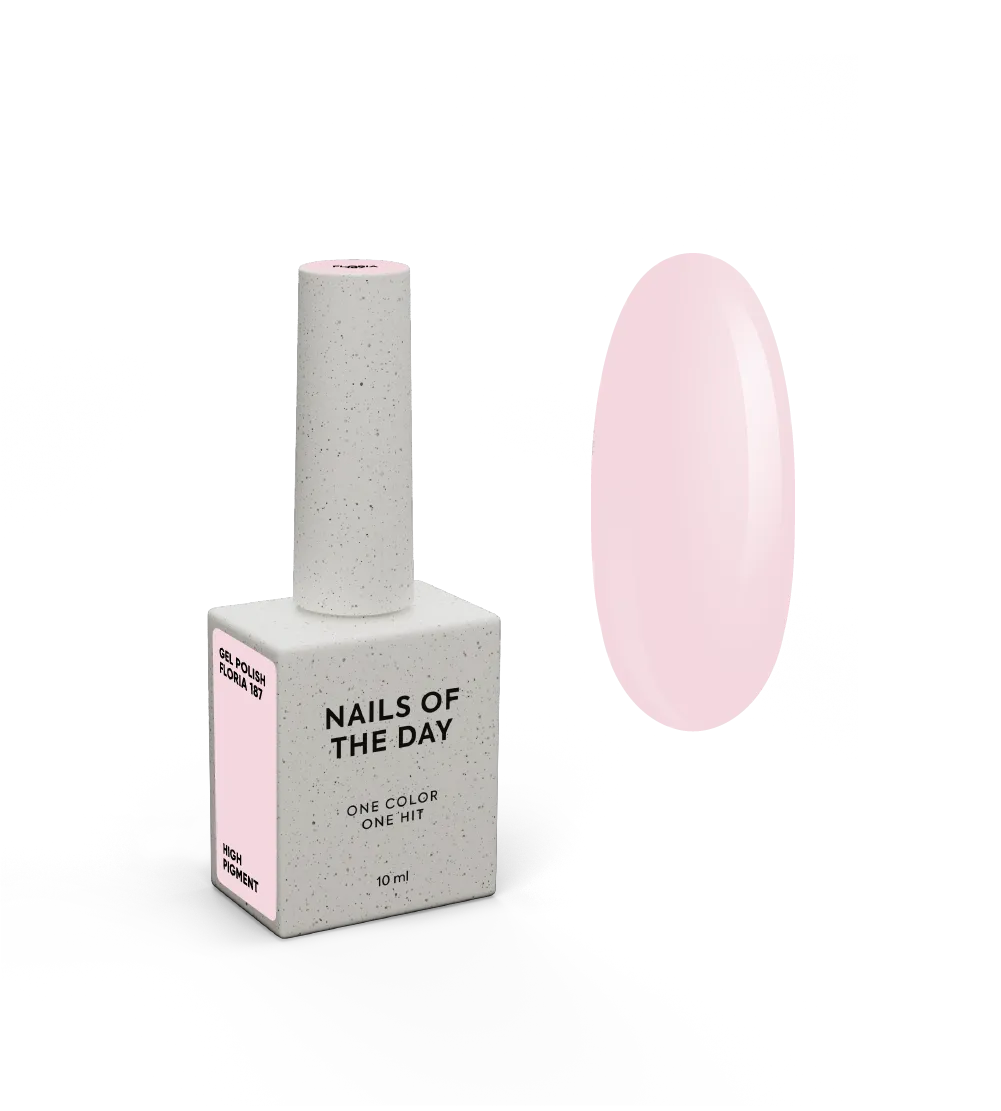 Gel polish NAILSOFTHEDAY Floria-187, 10 ml