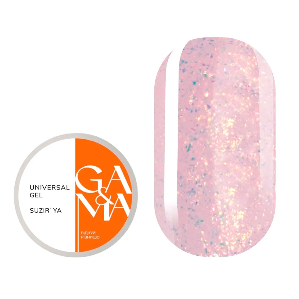 Рідкий гель GÉMELY ex GA&MA Universal gel Suzir`ya, 15 мл