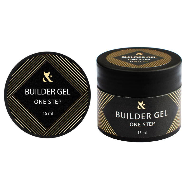 Гель F.O.X гель моделюючий One step builder gel Clear, 15 г
