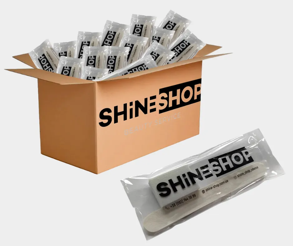 Набор одноразовый SHSH, (пилка 100/180 + баф 180/240), 250 шт