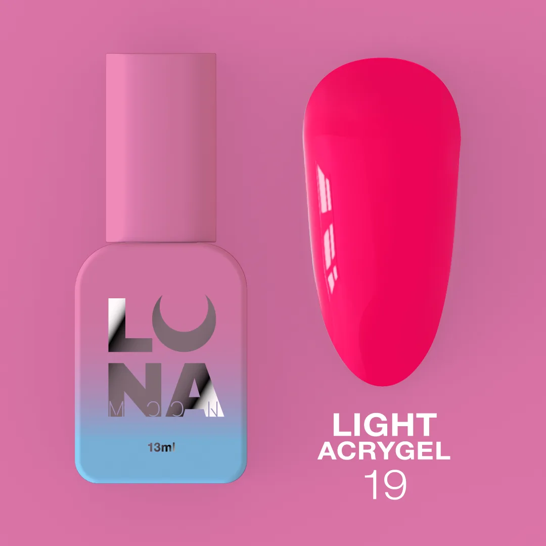 Акрил-гель LUNA Light Acrygel №19, 13 мл