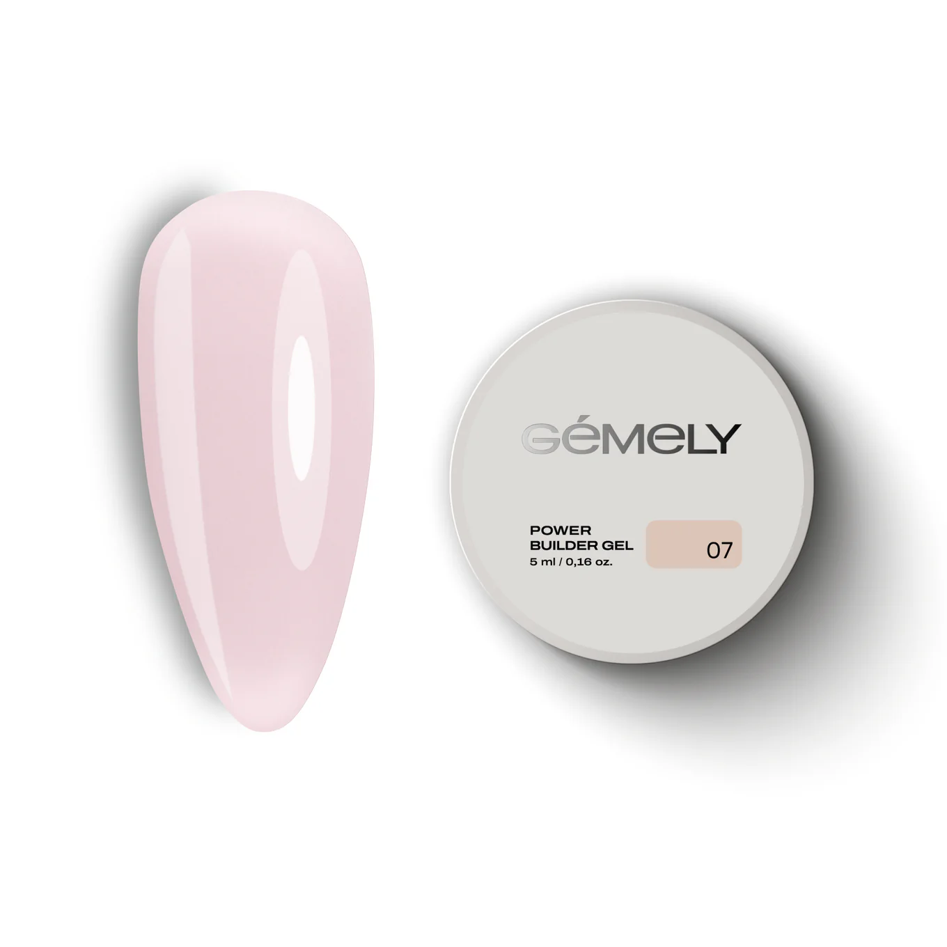 Гель GÉMELY ex GA&MA Power Builder Gel №007, 5 мл