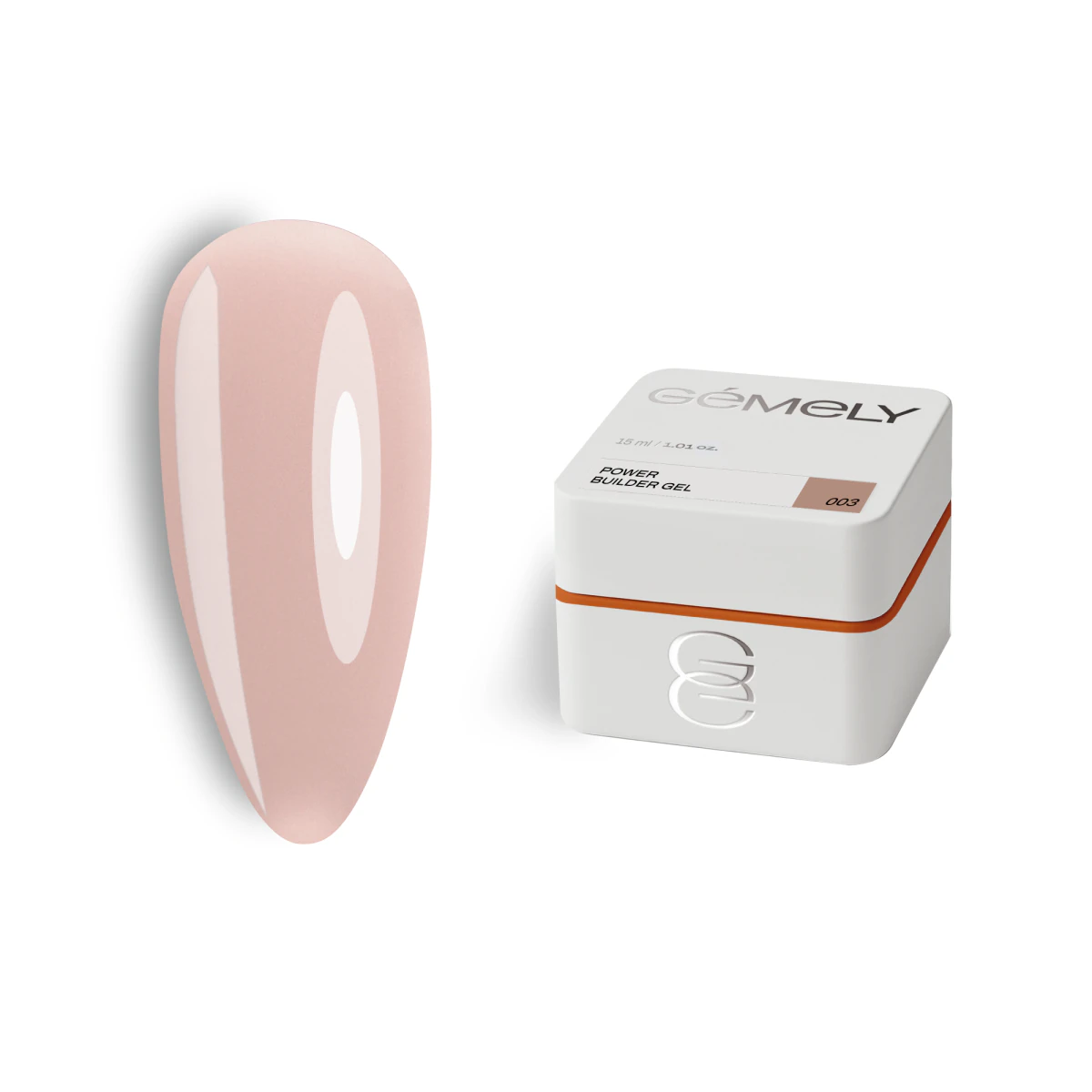 Гель GÉMELY ex GA&MA Power Builder Gel №003, 15 мл
