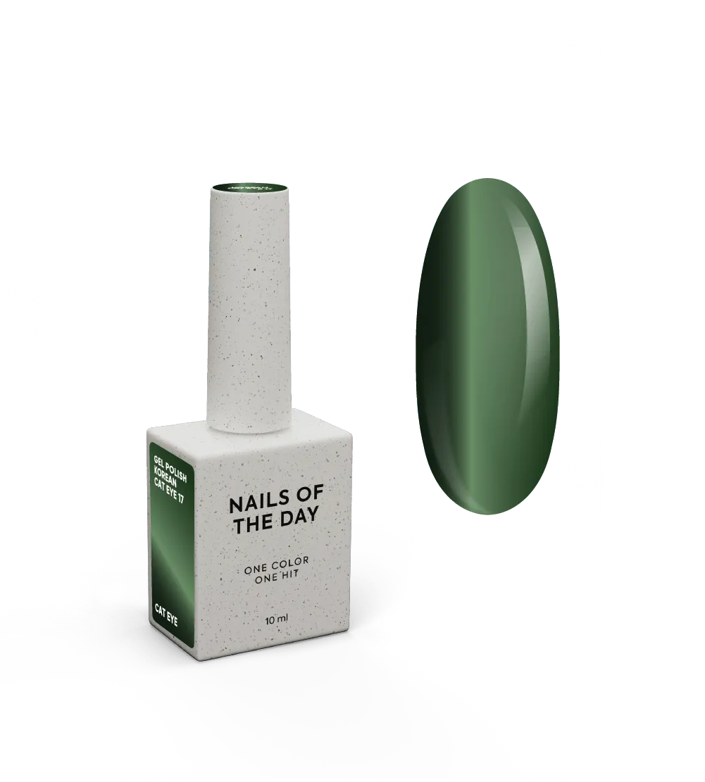 Гель-лак NAILSOFTHEDAY Korean cat eye №17, 10 мл