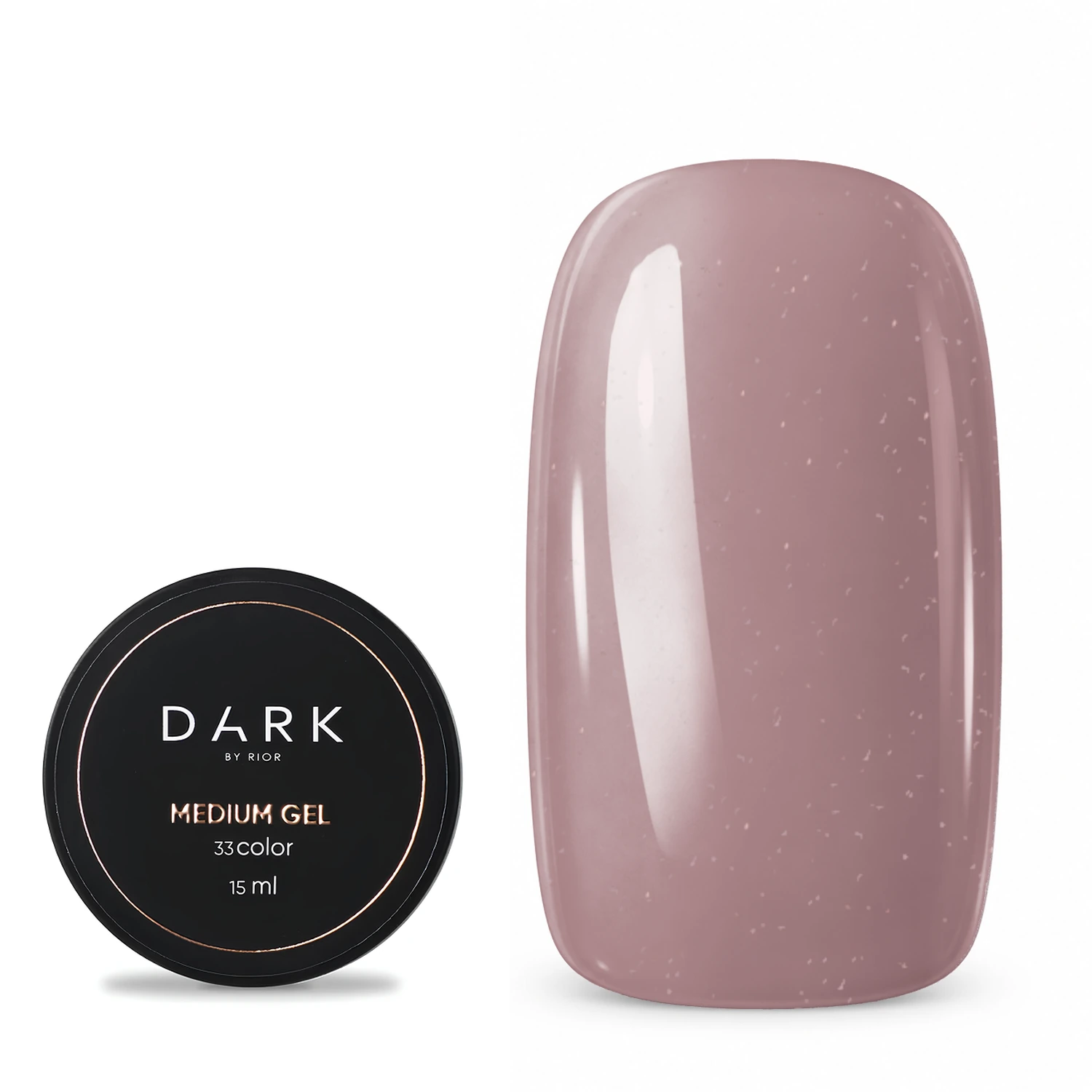 DARK Medium Gel №33, 15 мл, без кисти