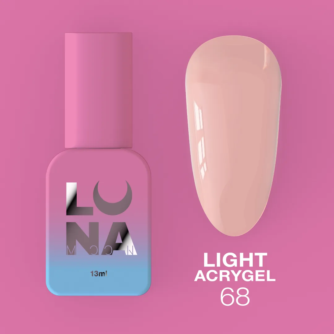 Акрил-гель LUNA Light Acrygel №68, 13 мл
