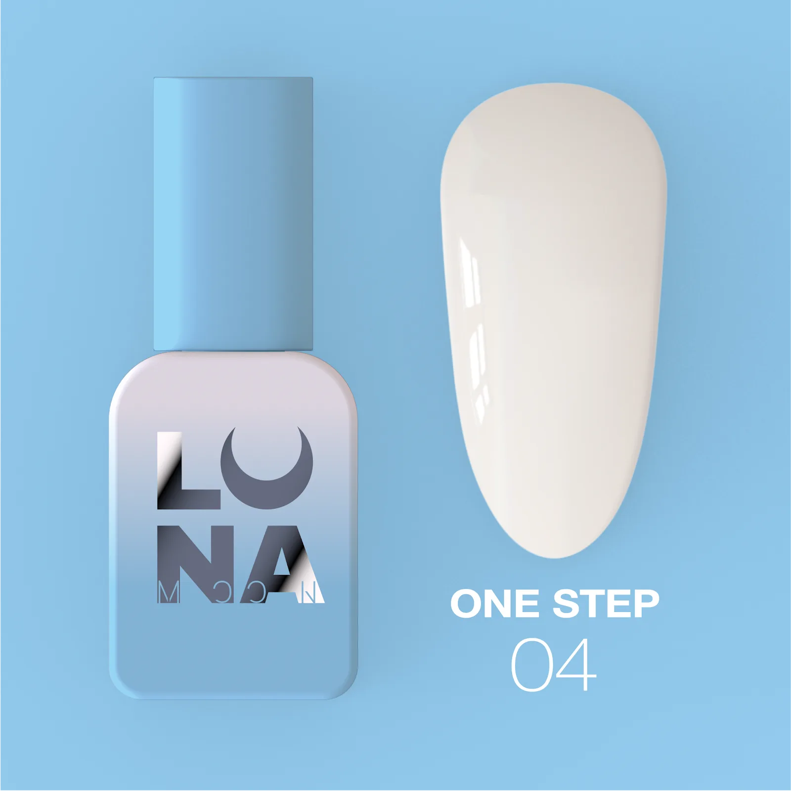 Однофазный гель-лак Luna One Step, №04, 8 мл