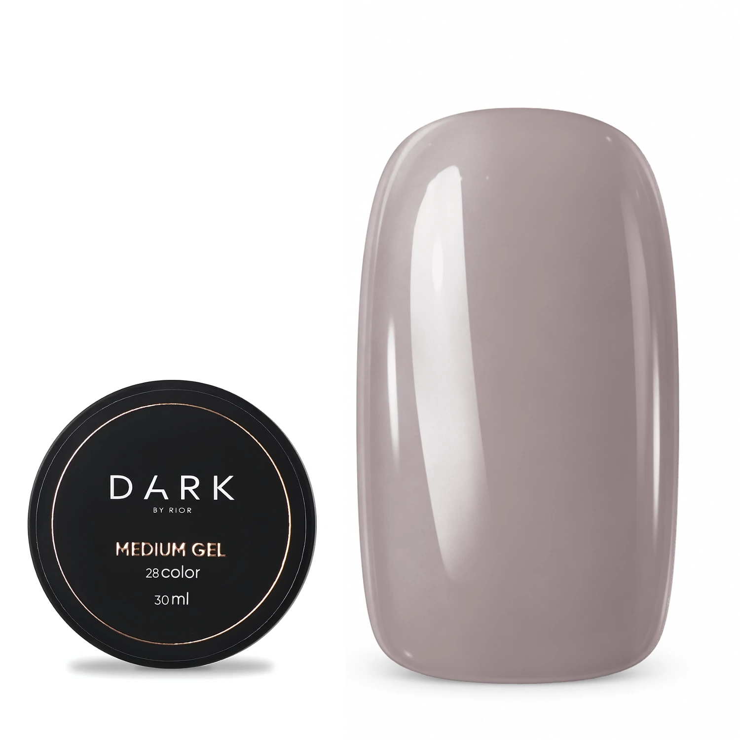 DARK Medium Gel №28, 30 мл, без пензля