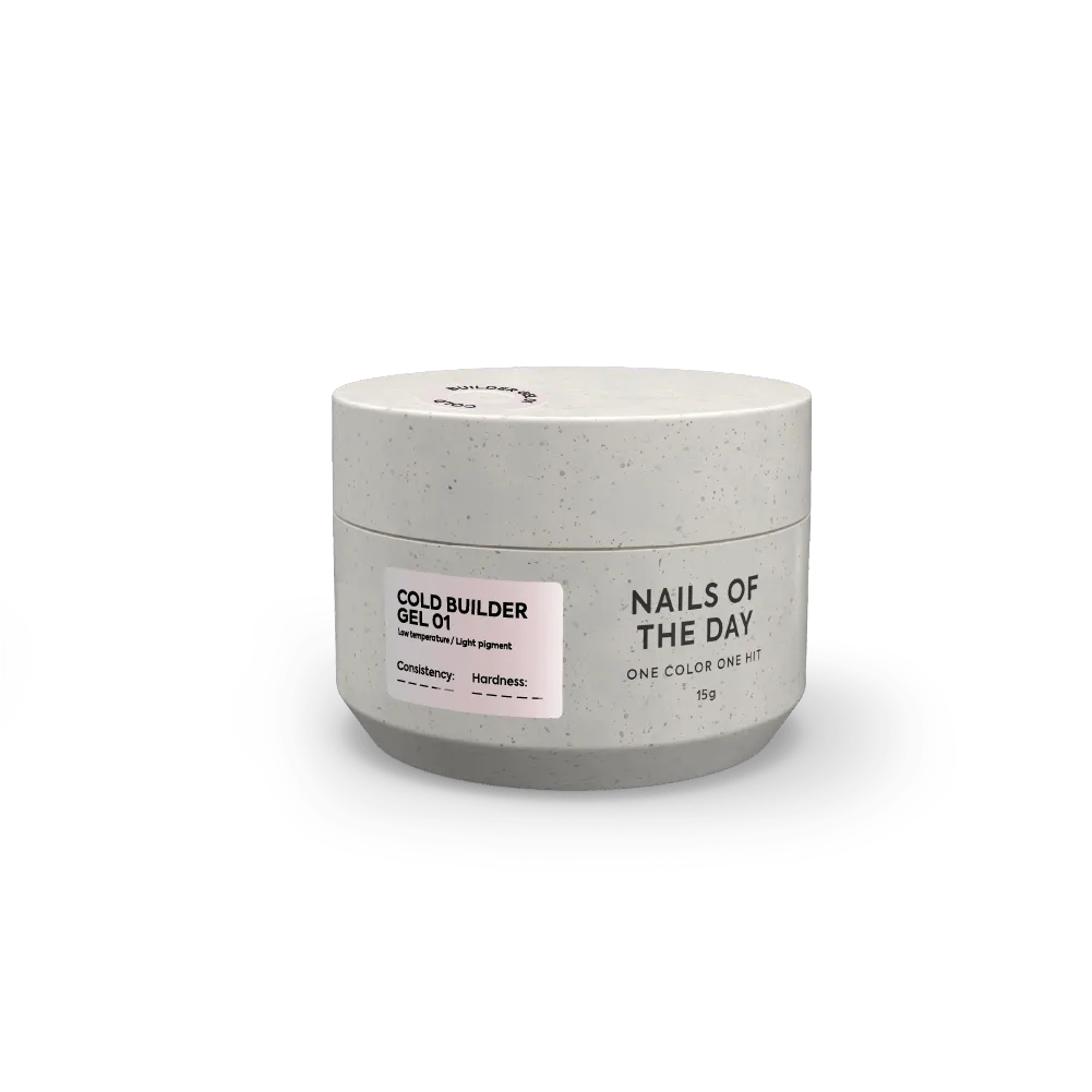 гель NAILSOFTHEDAY Builder gel 1, 15 мл