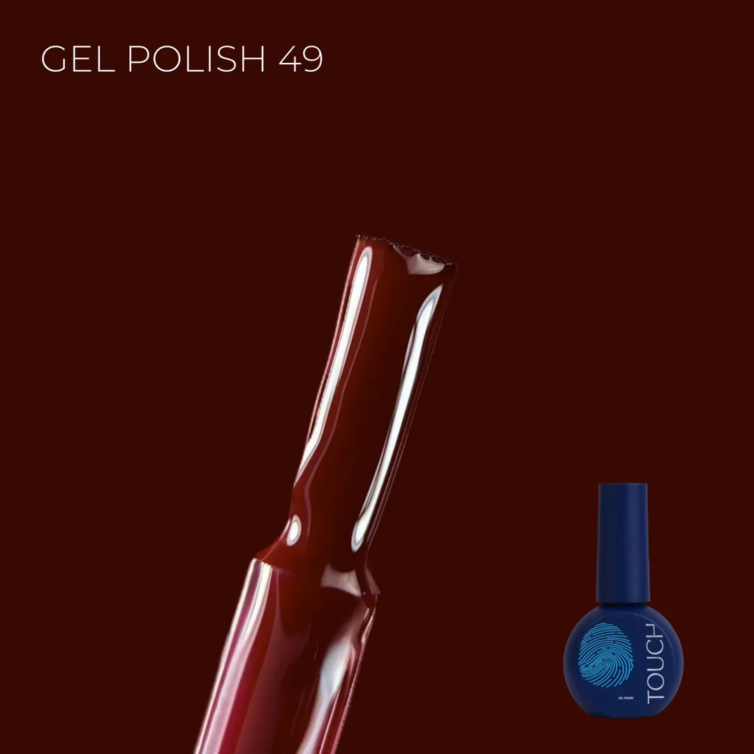 Гель-лак Touch gel polish №49, 9 мл