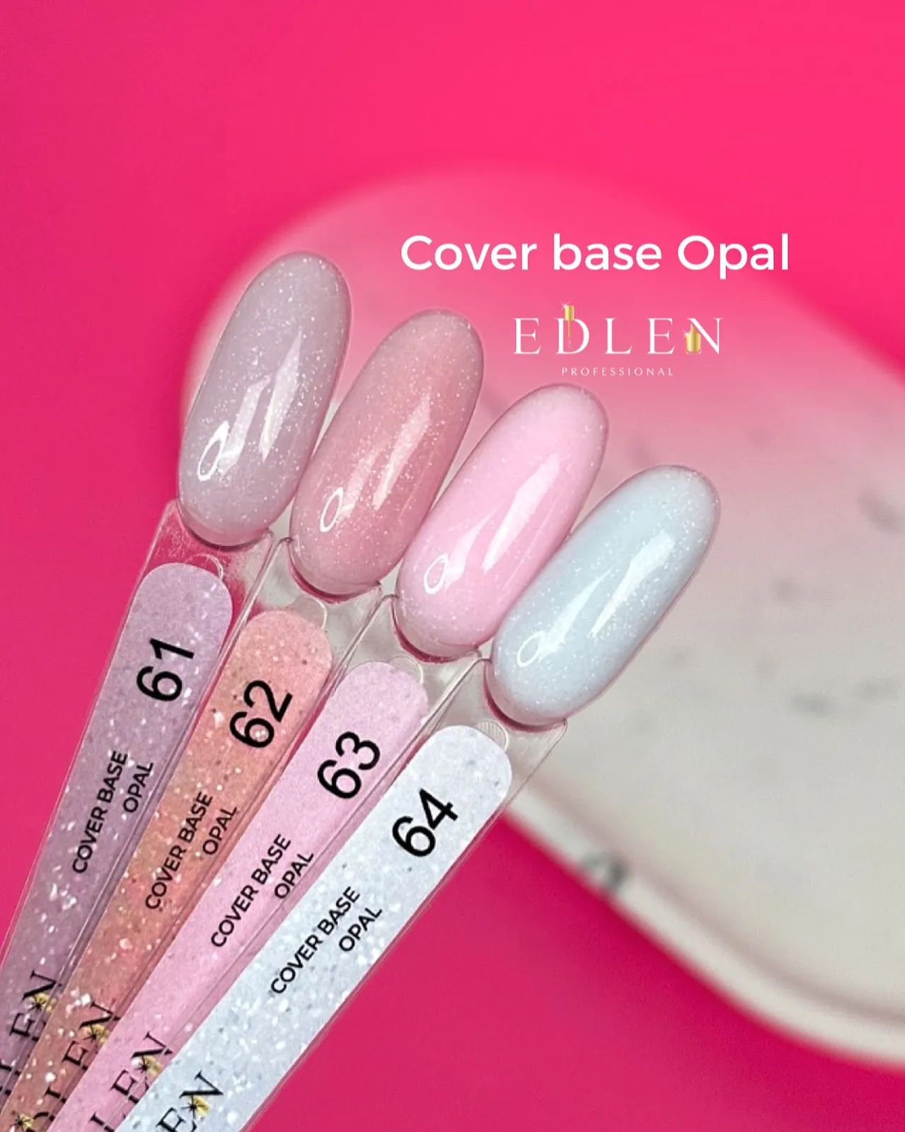 Edlen Cover base Opal №62, 9 мл