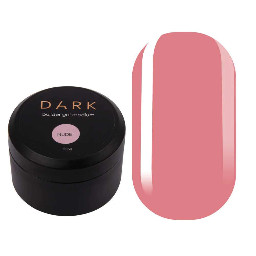 DARK Medium Gel Nude, 15 мл, без пензля