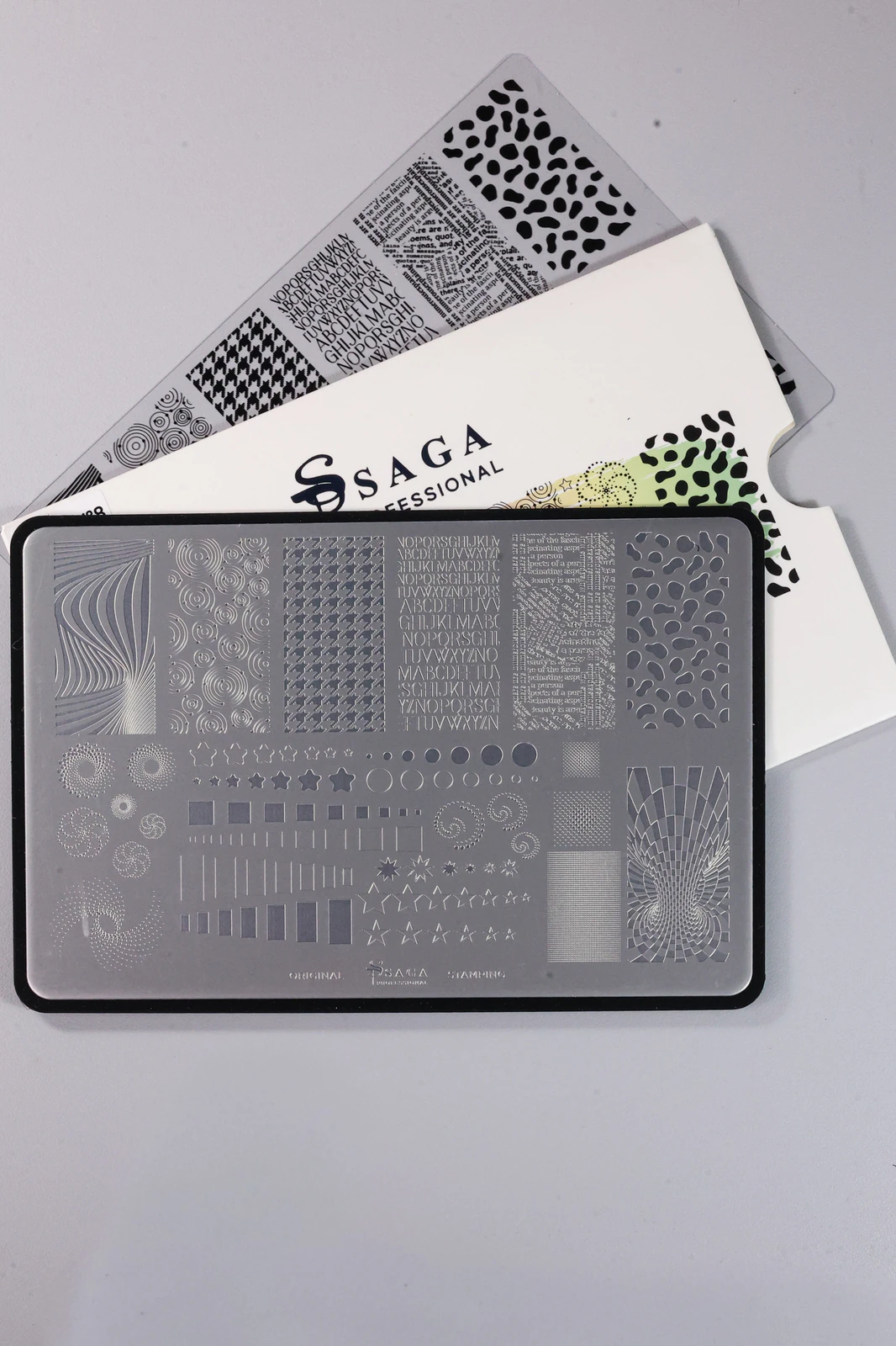 Пластина для стемпінгу Saga Professional №08 (Print)