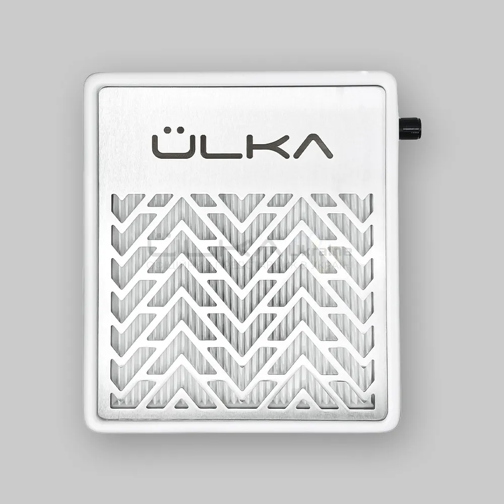 Переносная вытяжка для маникюра и педикюра Ulka Handy, с фильтром, белая