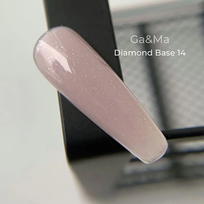 База GÉMELY ex GA&MA Diamond №14 з шимером, 15 мл