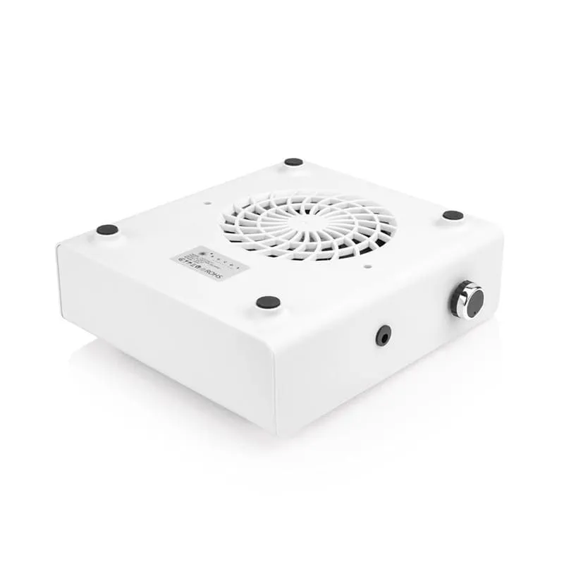 Витяжка для манікюру BUCOS CYCLONE V1 на 100W з фільтром НЕРА, біла