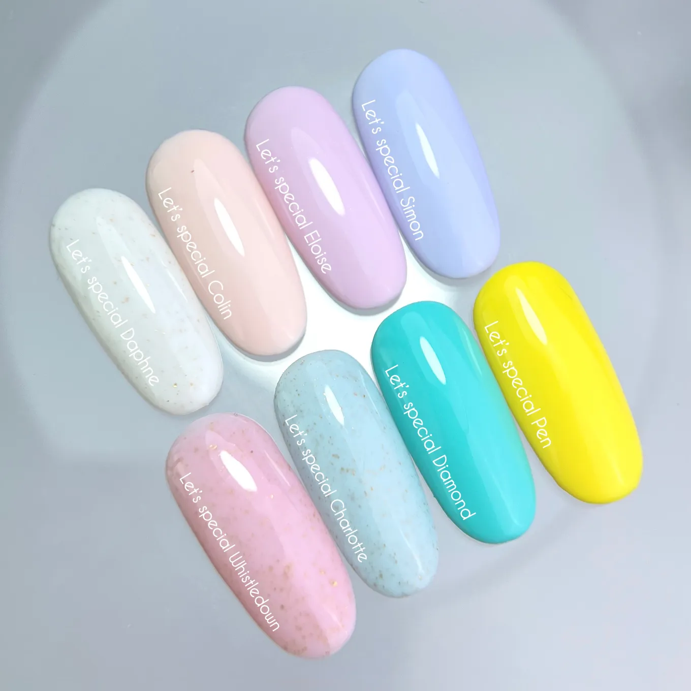 Гель-лак NAILSOFTHEDAY Let's special Diamond - 266, 10 мл  - лазурний